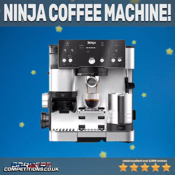 BRAND NEW NINJA LUXE PREMIER ESPRESSO MACHINE | WORTH £550!