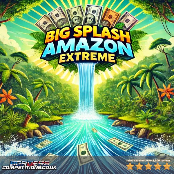 BIG SPLASH AMAZON EXTREME | 3000 INSTANT PRIZES | £40,000+ IN PRIZES | £2,000 END PRIZE