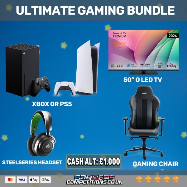 ULTIMATE GAMING BUNDLE | CASH ALT £1,000