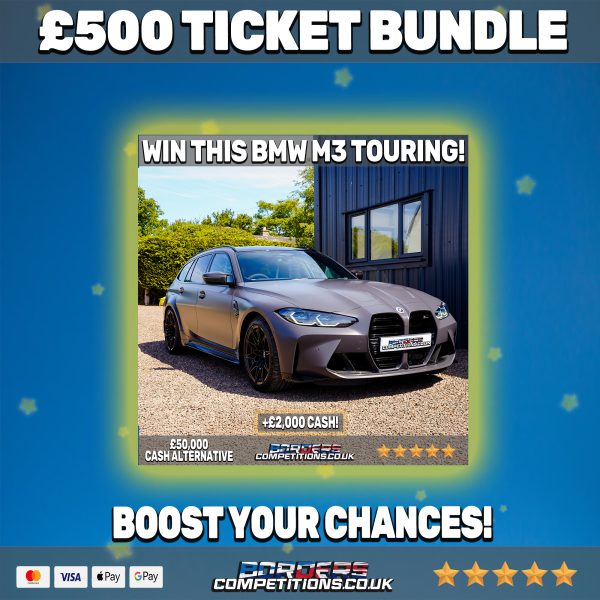 £500 TICKET BUNDLE | BMW M3 TOURING