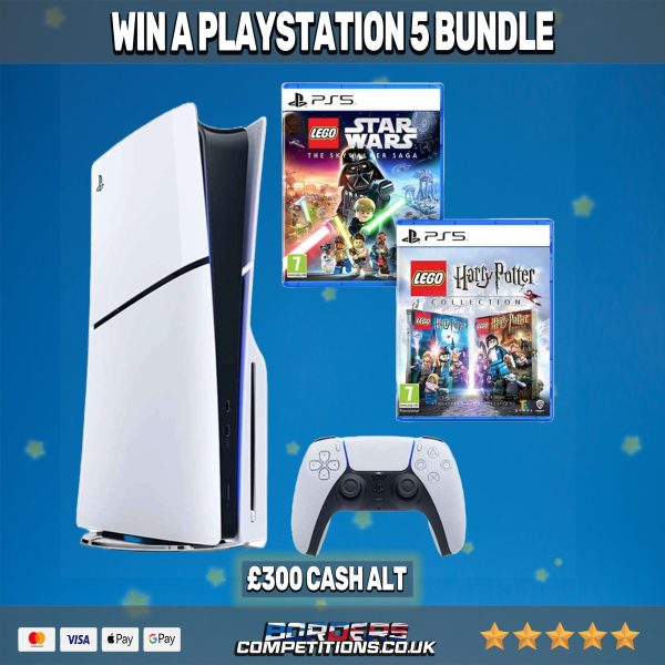 PLAYSTATION 5 BUNDLE | LEGO STAR WARS | HARRY POTTER | £300 CASH ALT