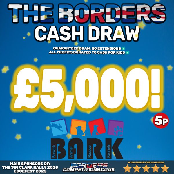 WIN £5,000 FOR 5P | RAISING MONEY FOR BARK