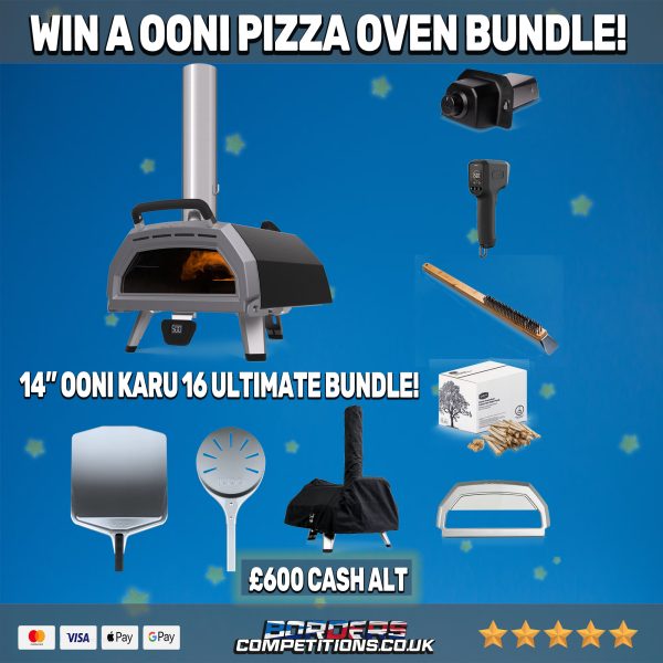 WIN A OONI KARU 16 ULTIMATE BUNDLE | PIZZA OVEN!