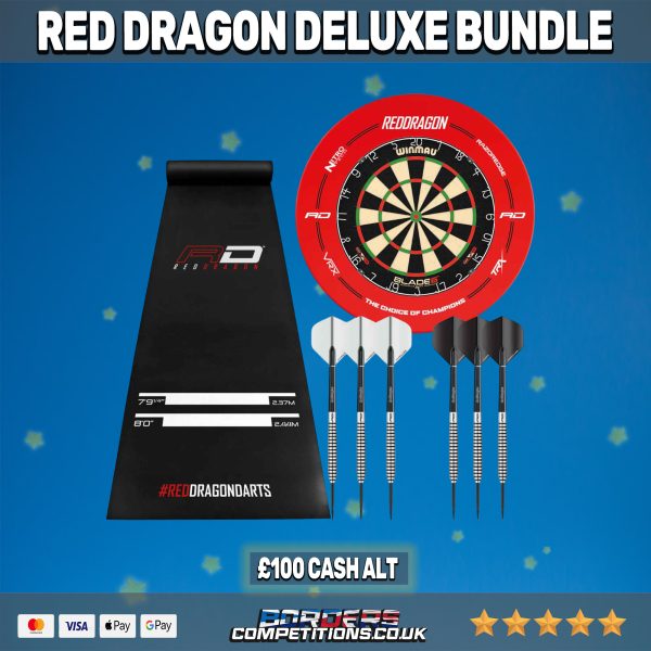 RED DRAGON DELUXE DART BUNDLE | FREE ENTRY