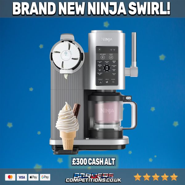 THE BRAND NEW NINJA SWIRL ICE CREAM MACHINE
