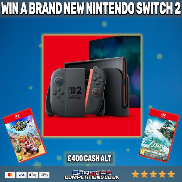 NINTENDO SWITCH 2 + MARIO KART & ZELDA GAMES!