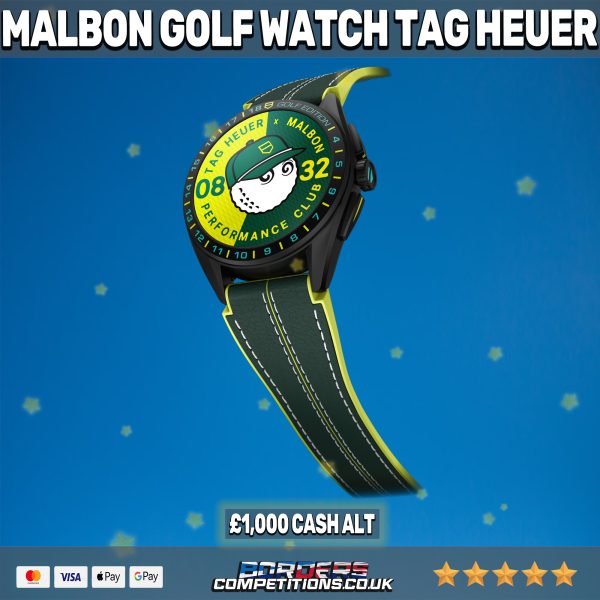 TAG HEUER E4 MALBON GOLF EDITION SMART WATCH | £1,000 CASH ALT